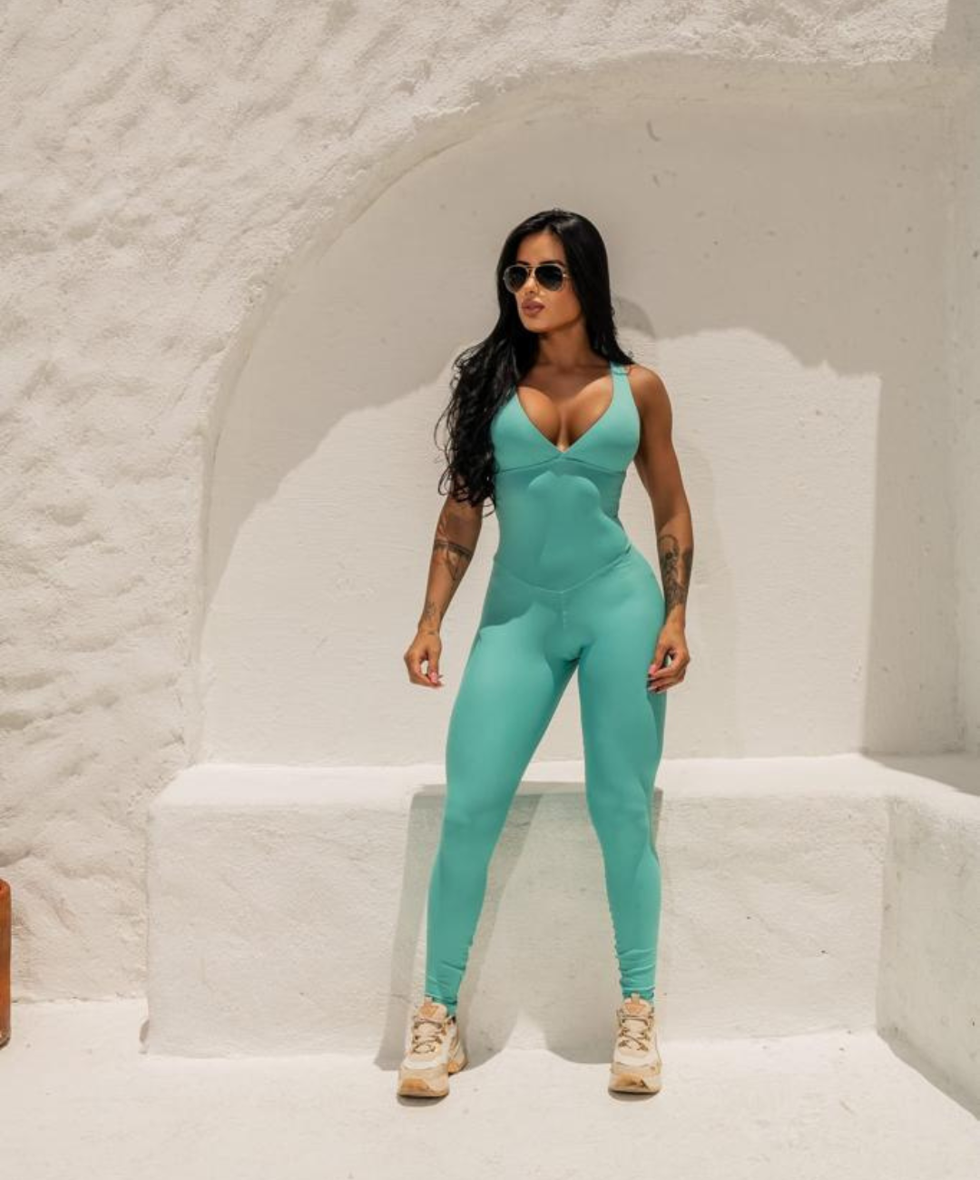 Jumpsuit MBR - pastel green