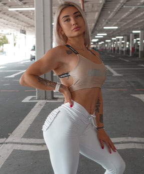 LEGGINS FRUFRU - WEISS